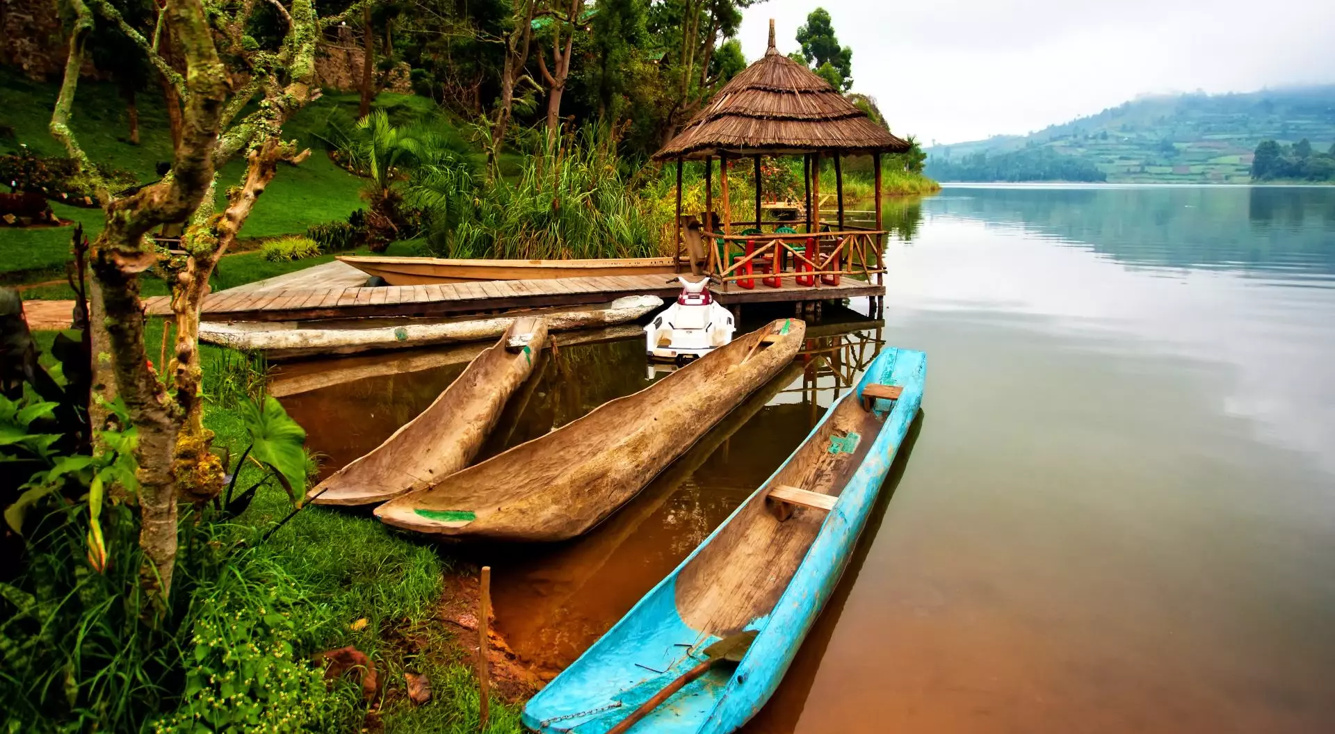 Lake Bunyonyi Lake Bunyonyi in Uganda
