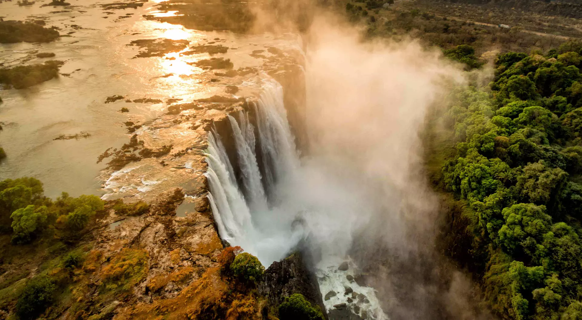 Victoria Falls in Zimbabwe