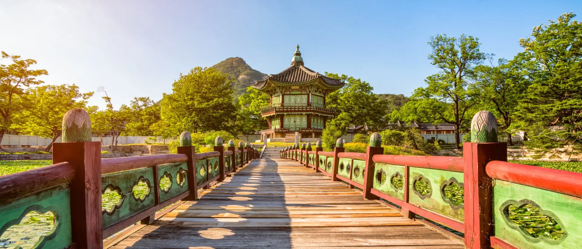 Sunset of Gyeongbokgung Palace