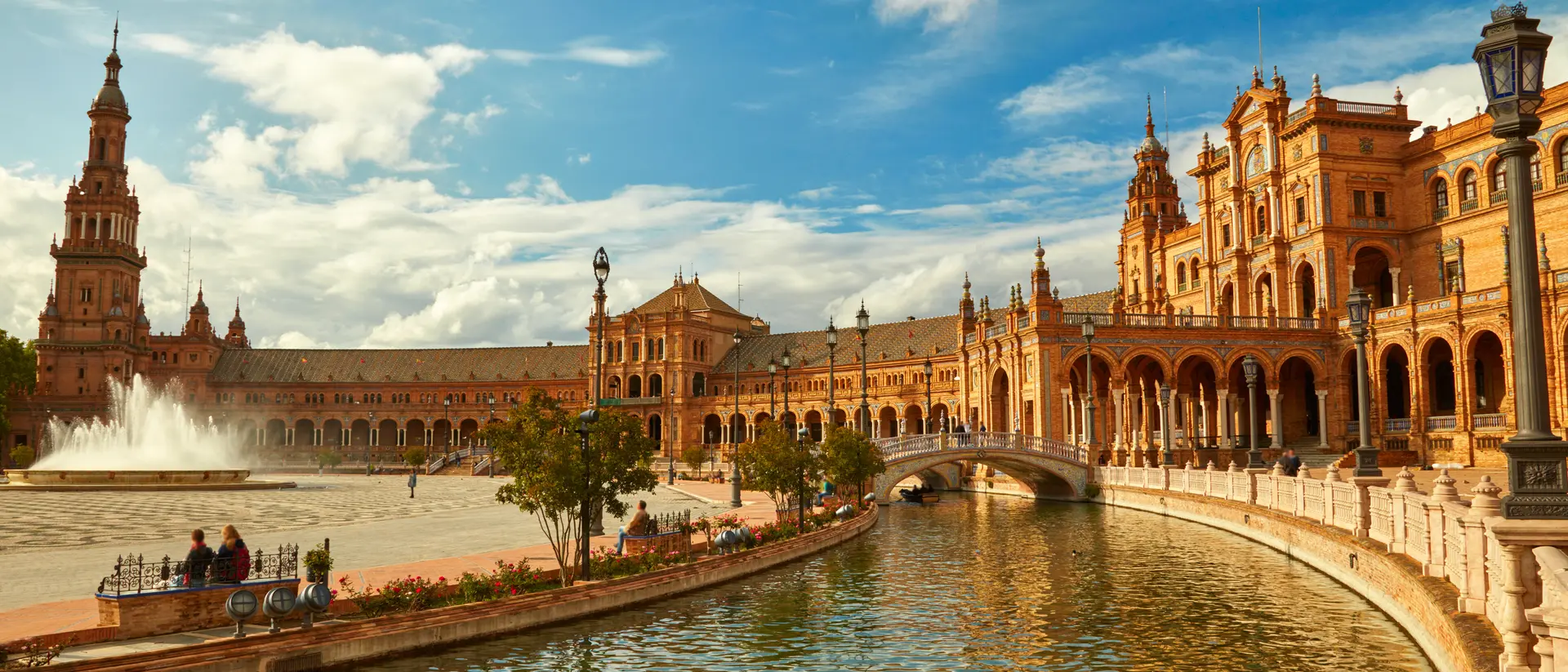 Spain Square (Plaza de Espana). Seville, Spain