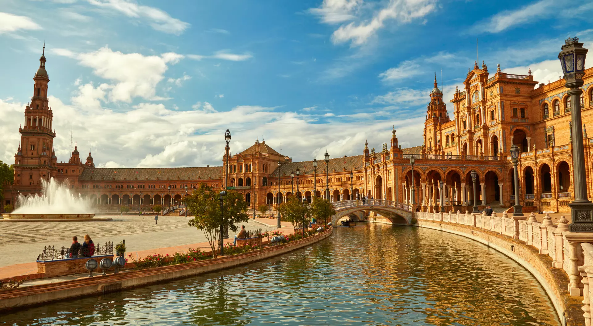 Plaza de Espana, Seville Spain Square (Plaza de Espana). Seville, Spain