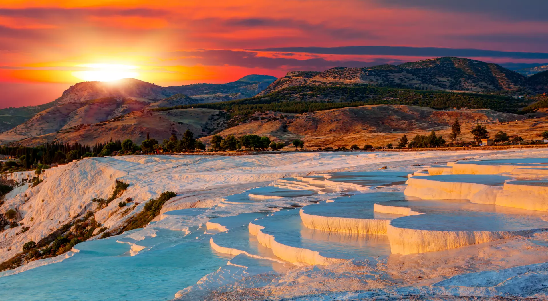 Travertine Pools at Pamukkale