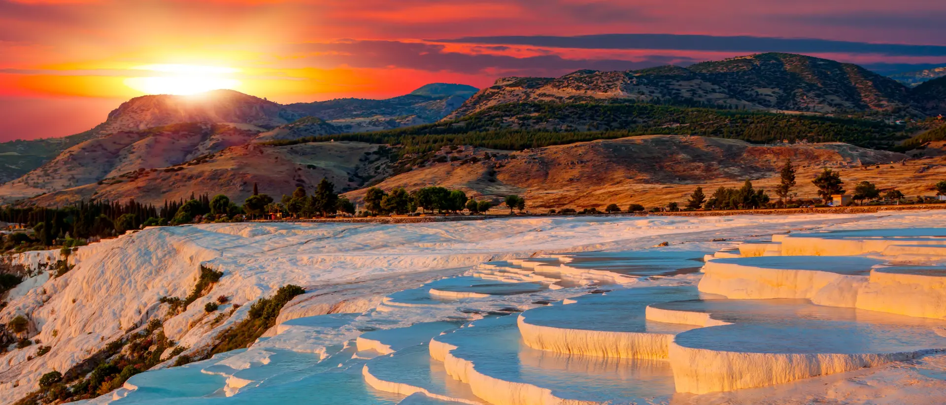 Travertine Pools at Pamukkale