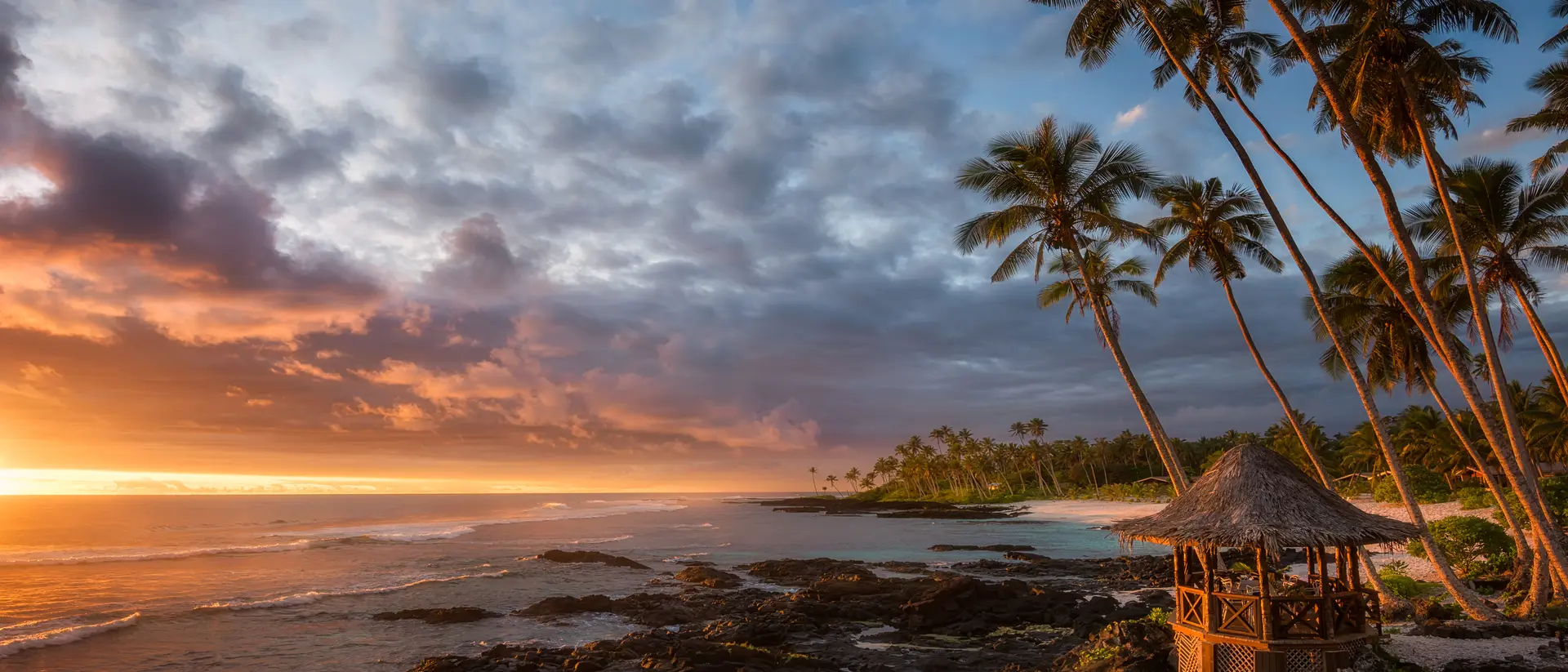 Samoan sunset