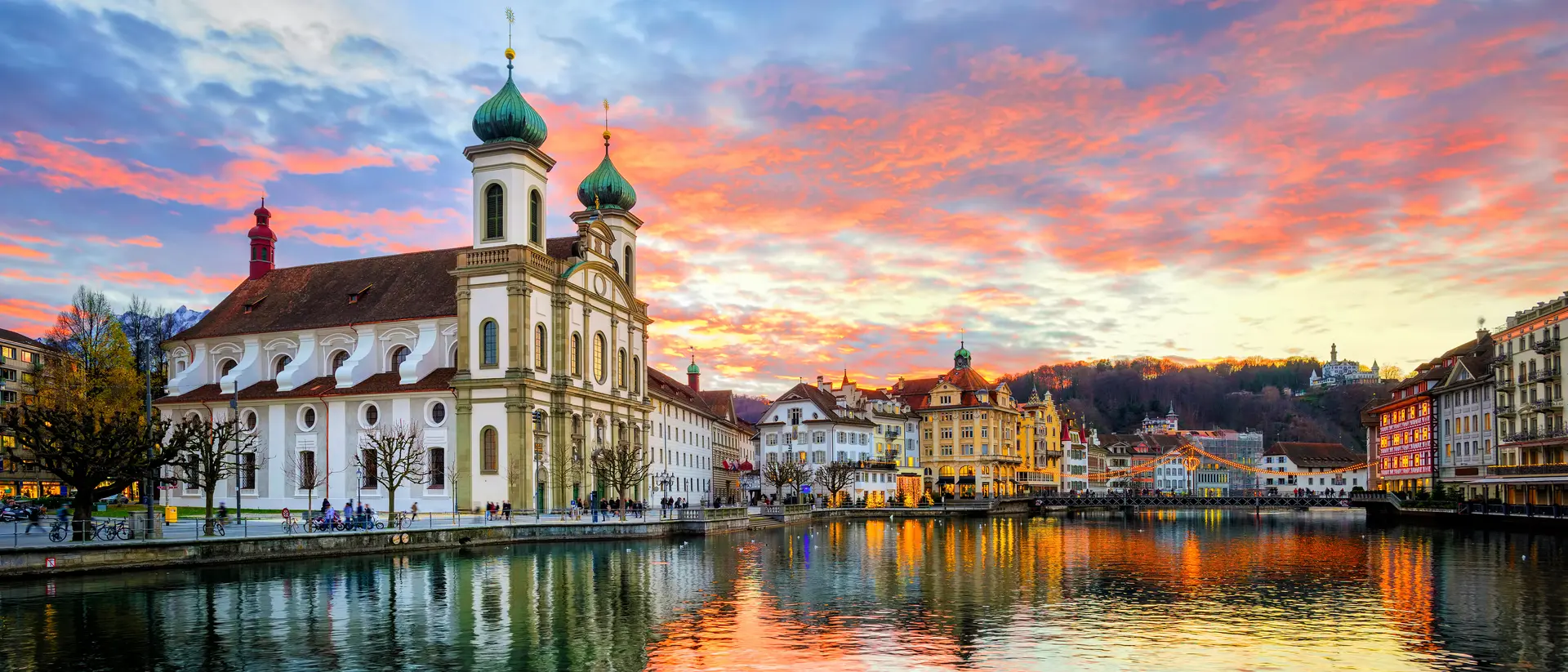 Explore the streets of Lucerne