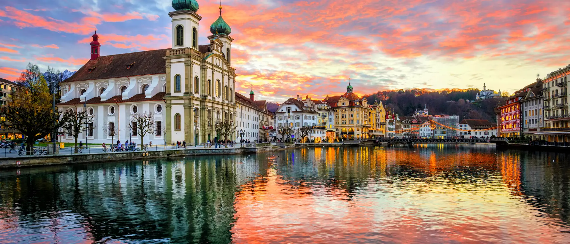 Explore the streets of Lucerne