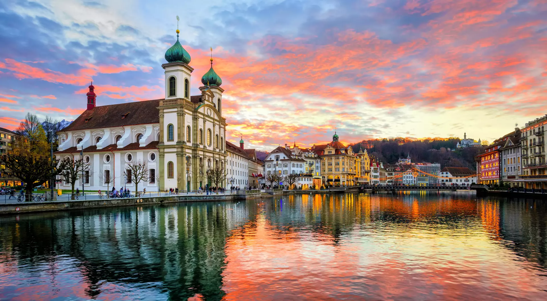 Explore the streets of Lucerne