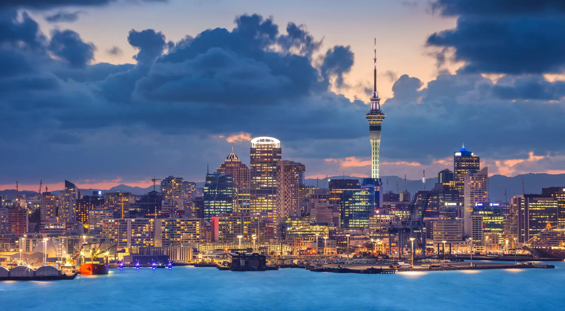 Auckland Skyline, New Zealand