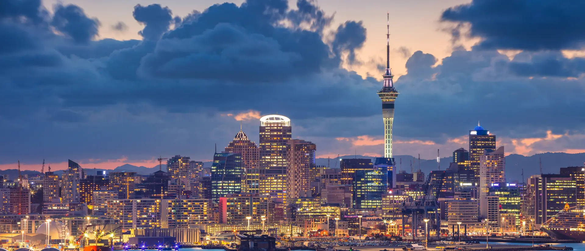 Auckland Skyline, New Zealand