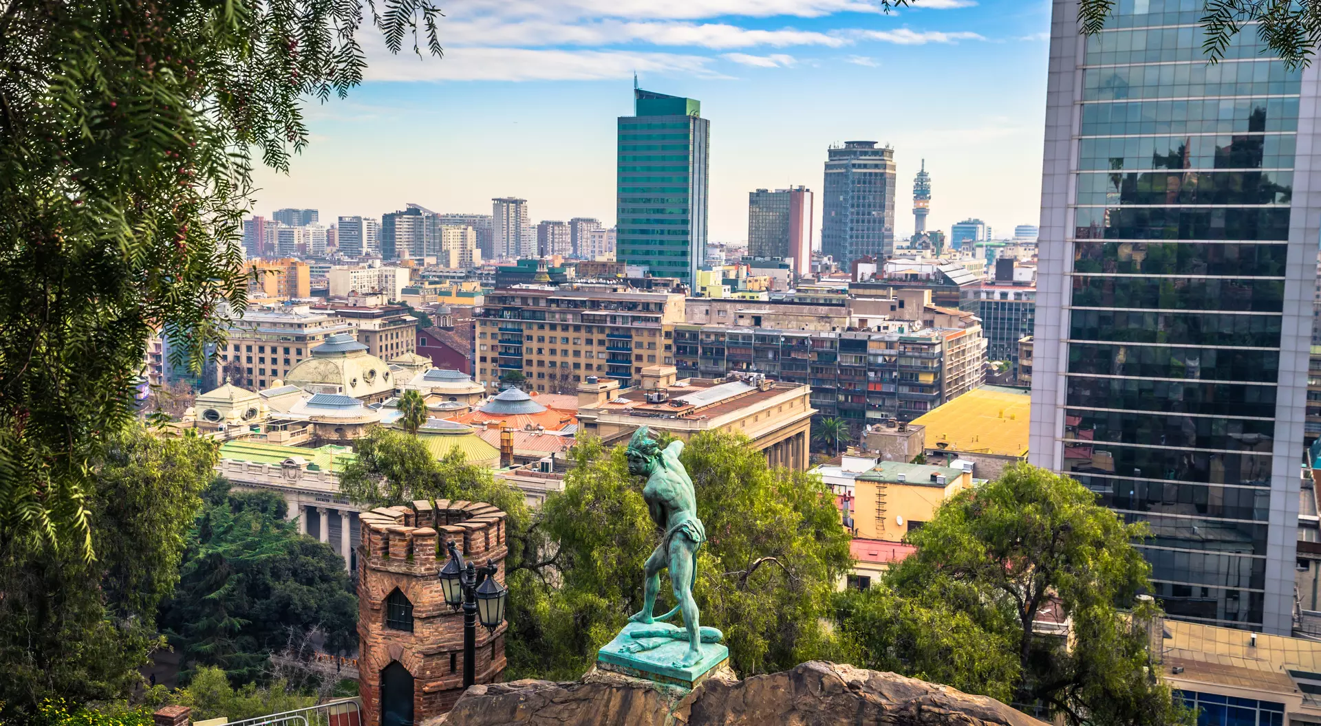 Explore the streets of Santiago