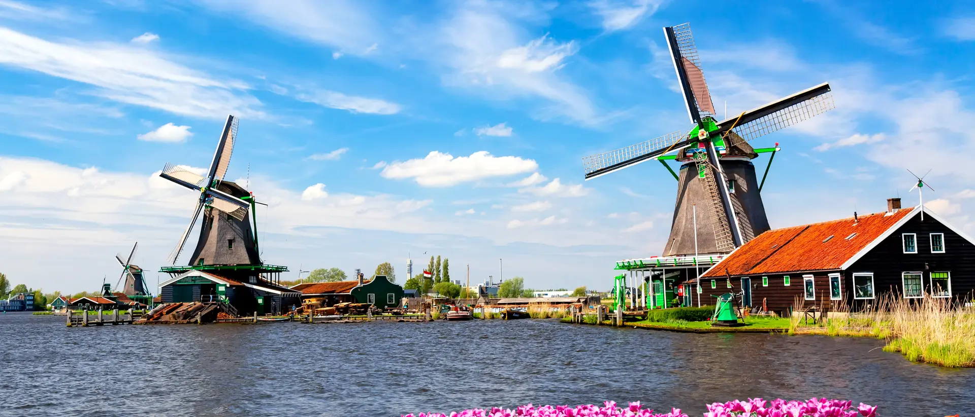 Dutch scenery at Zaanse Schans