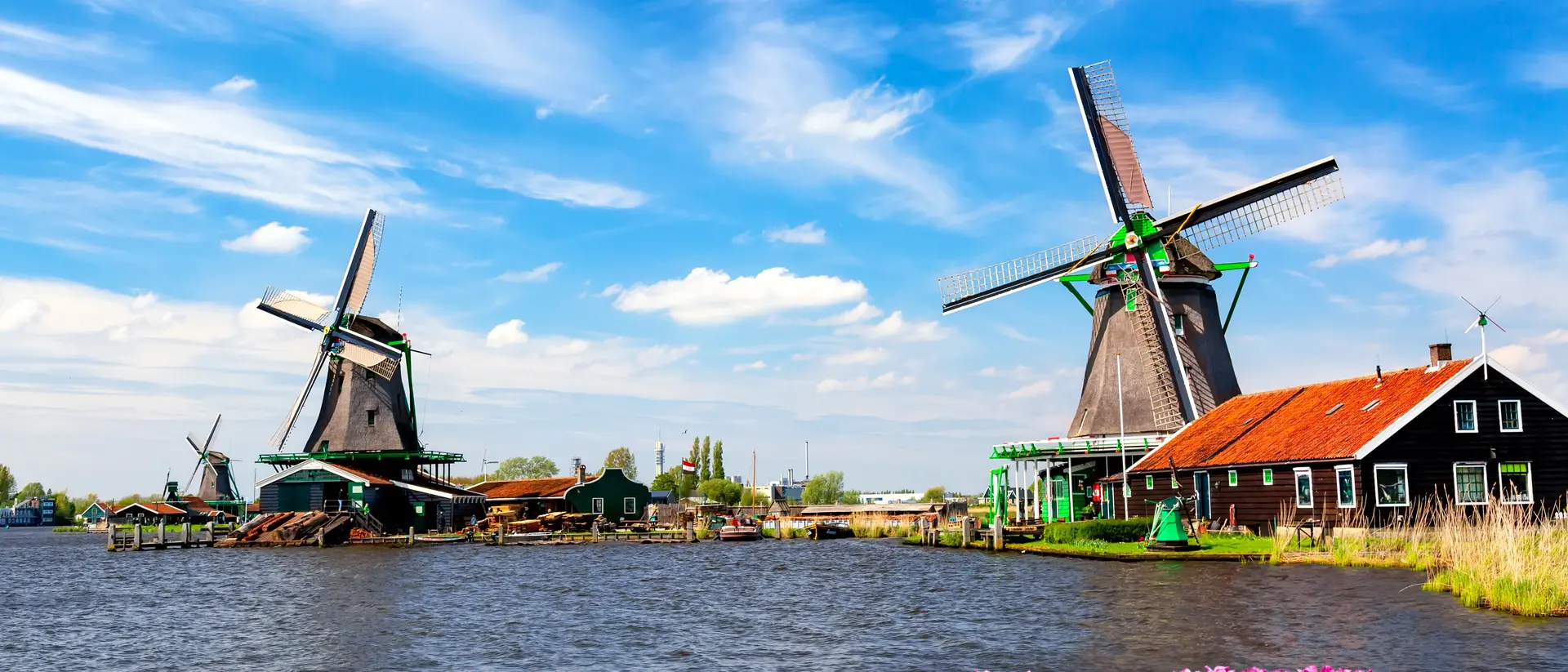 Dutch scenery at Zaanse Schans