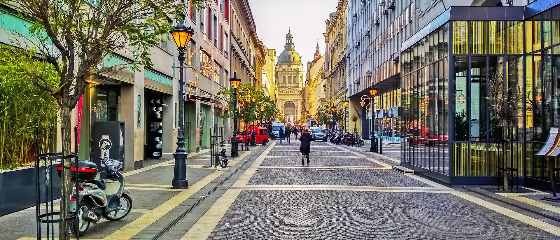 Street in Budapest 