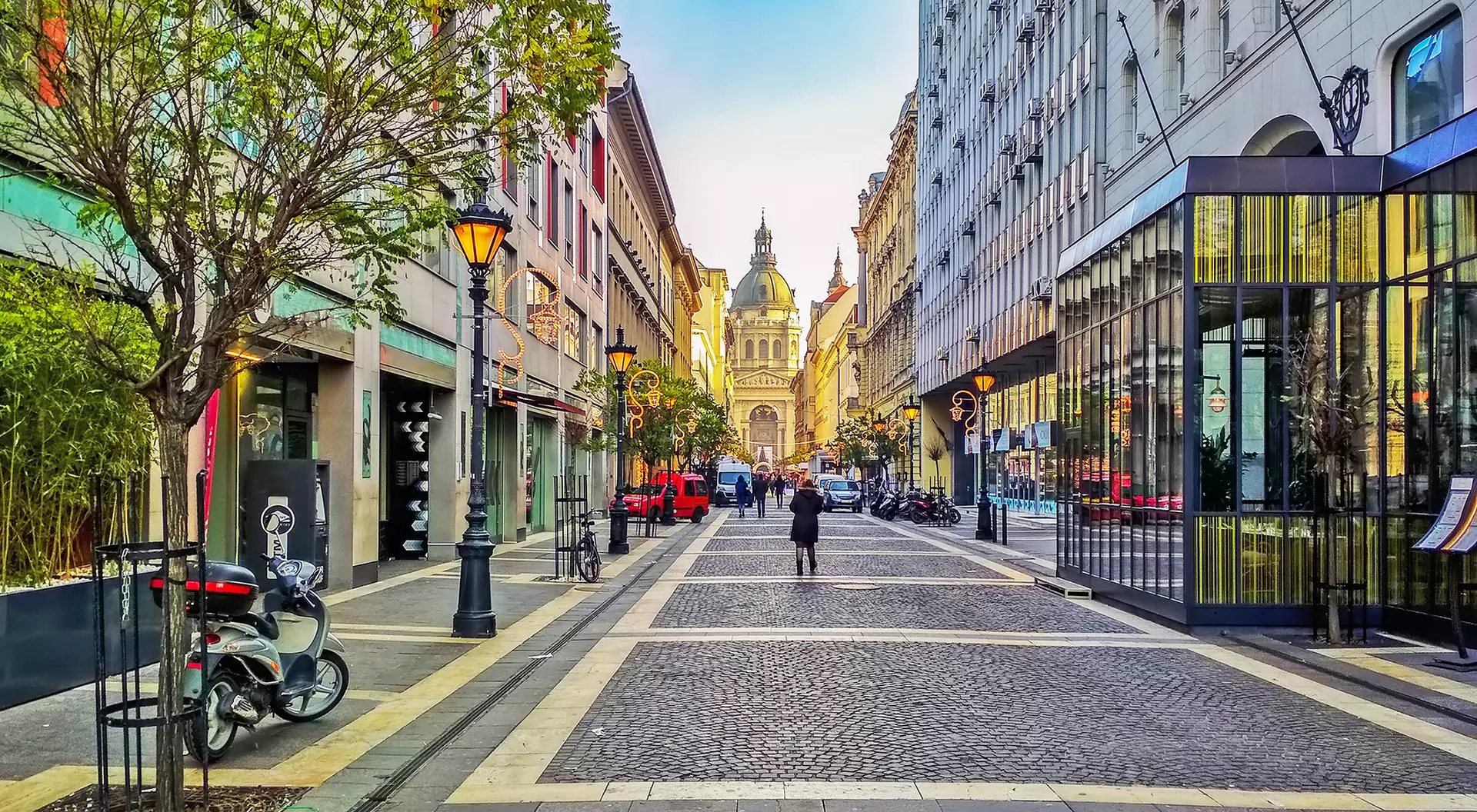 Street in Budapest 