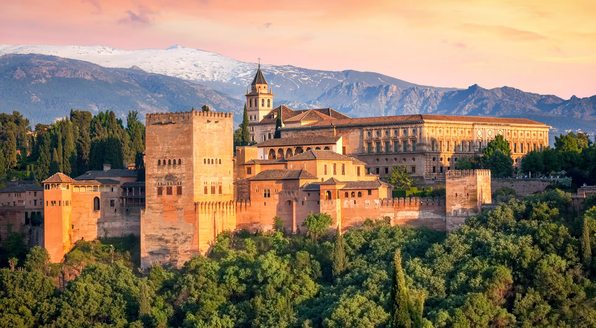 Arabic fortress Alhambra