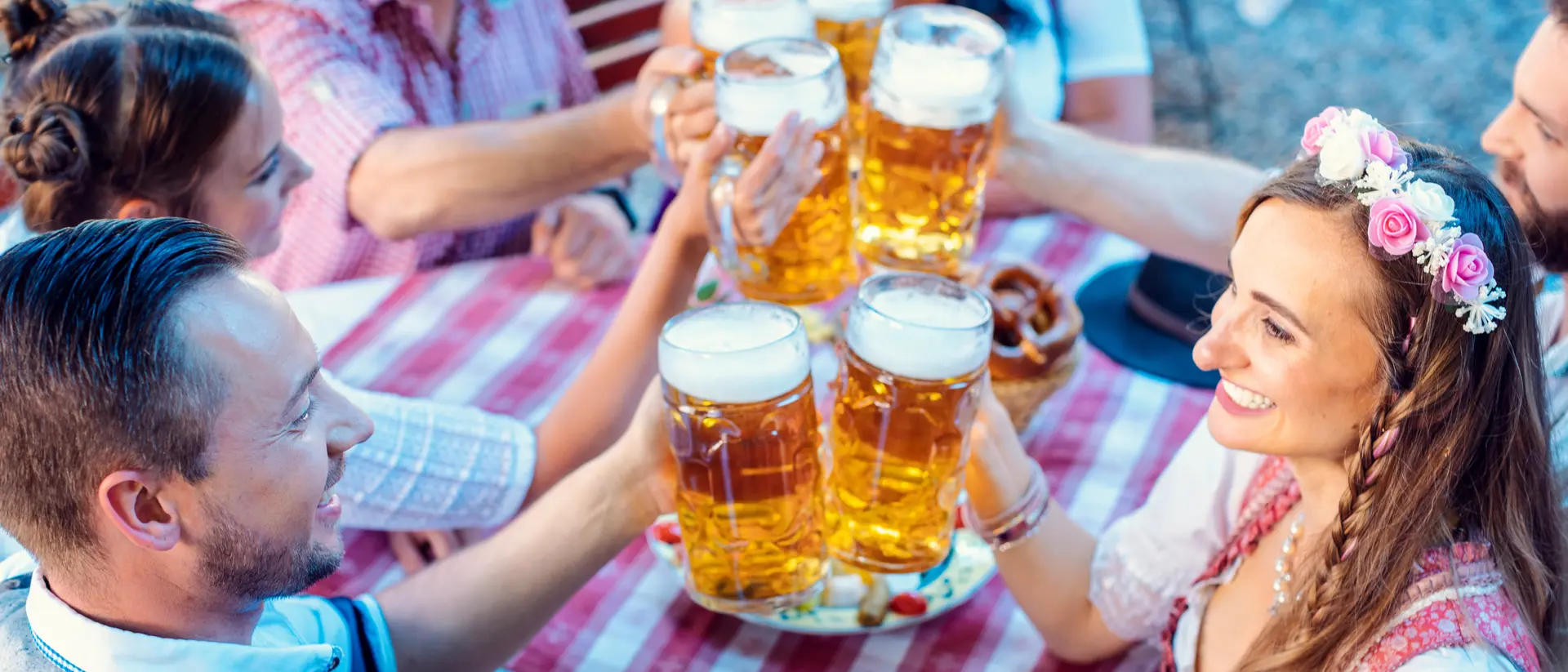 Bavarian beer garden