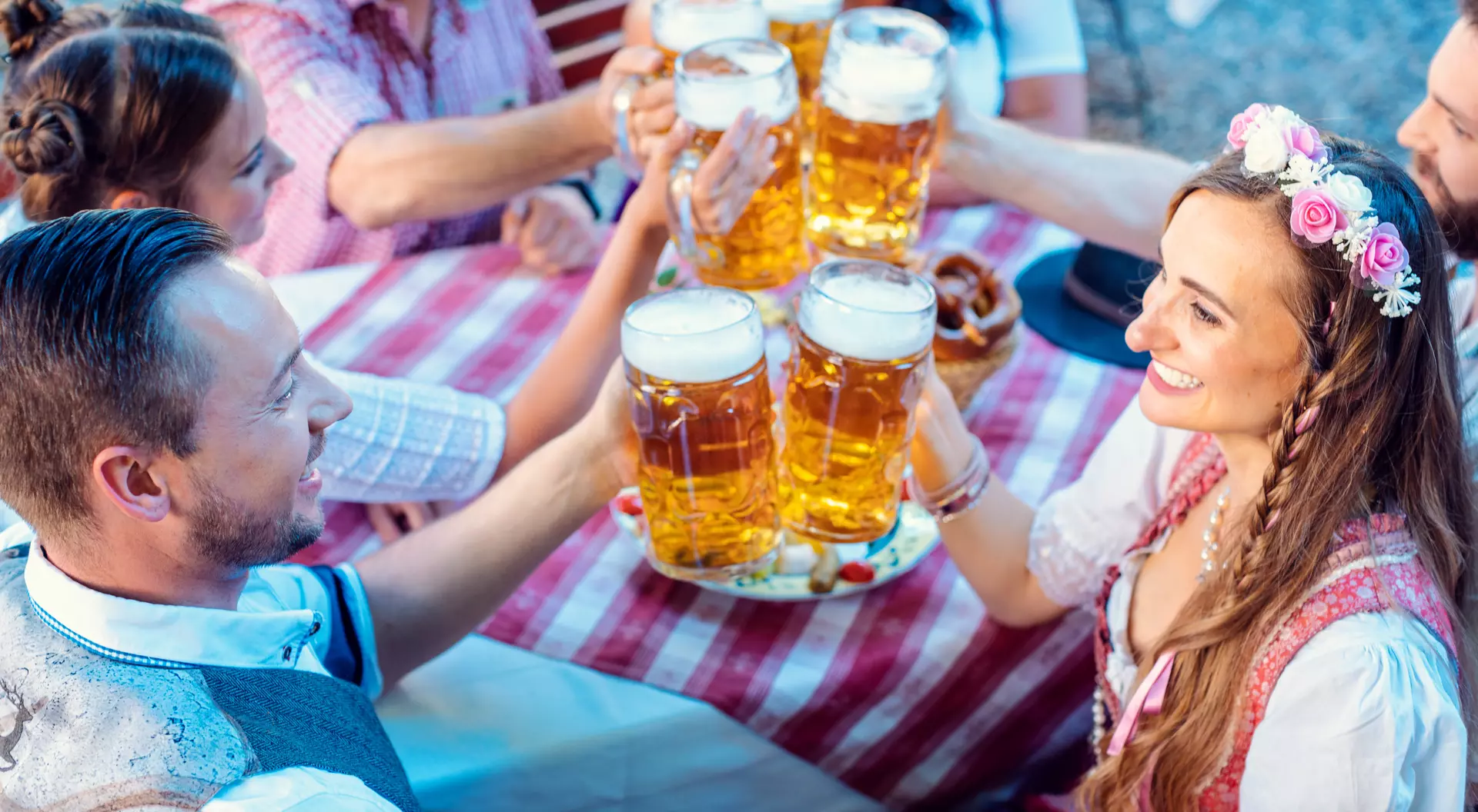 Bavarian beer garden