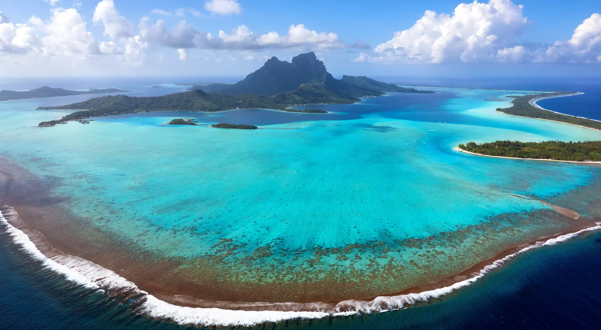 Bora Bora Island and Lagoon