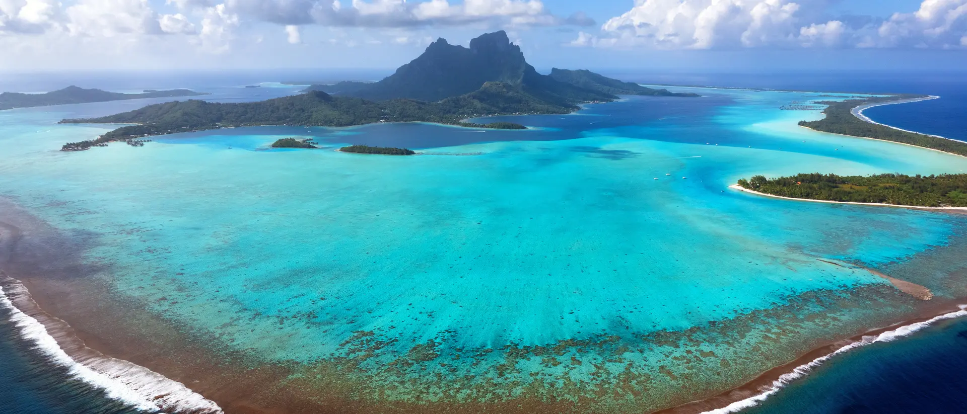 Bora Bora Island and Lagoon
