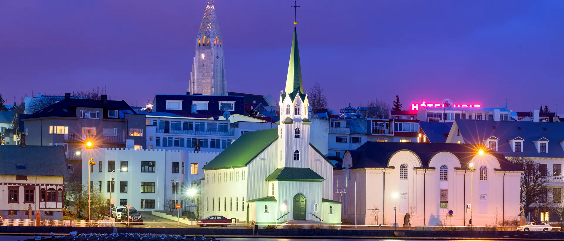 Cityscape of Reykjavik