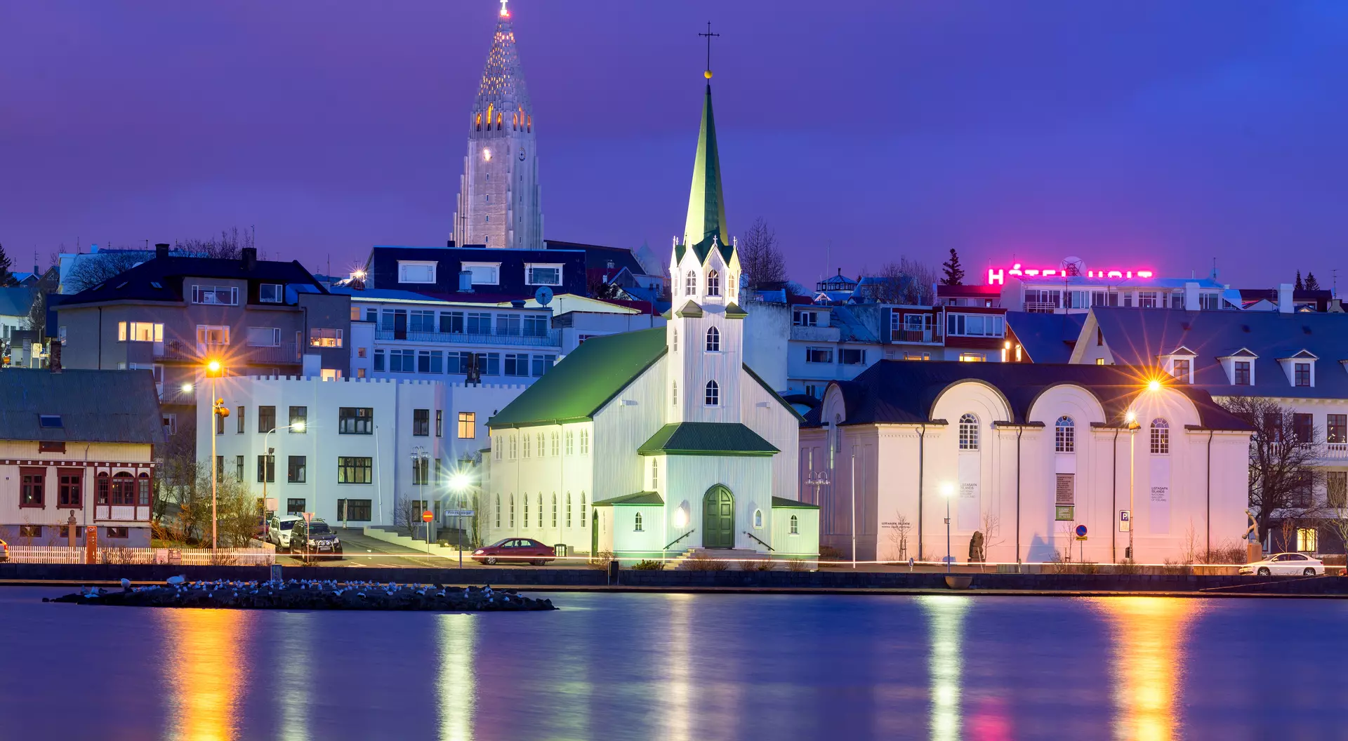 Cityscape of Reykjavik