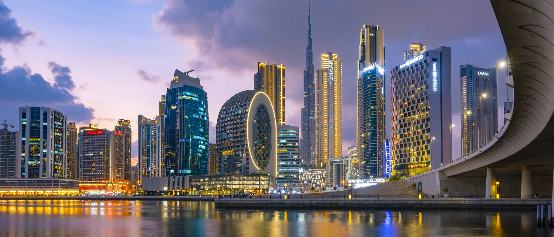 Dubai City Skyline