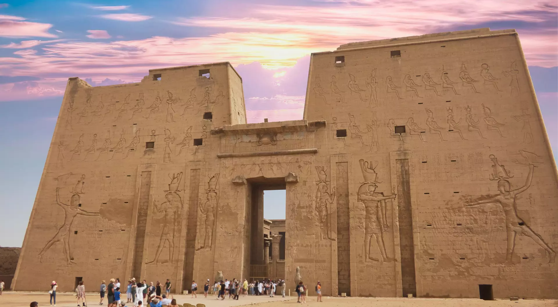 The Temple of Horus, Edfu Egypt