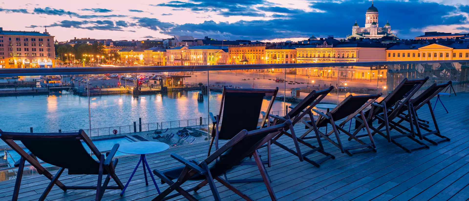 Evening in Helsinki