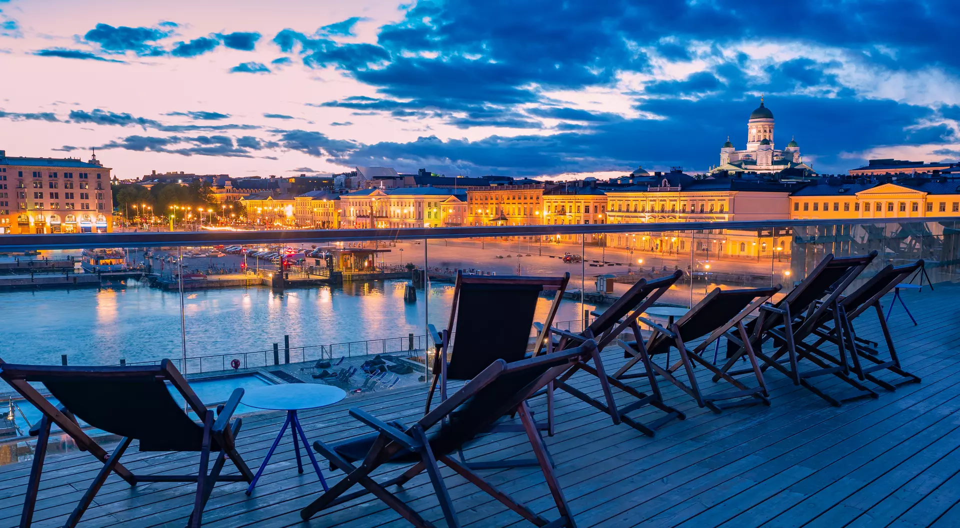 Evening in Helsinki