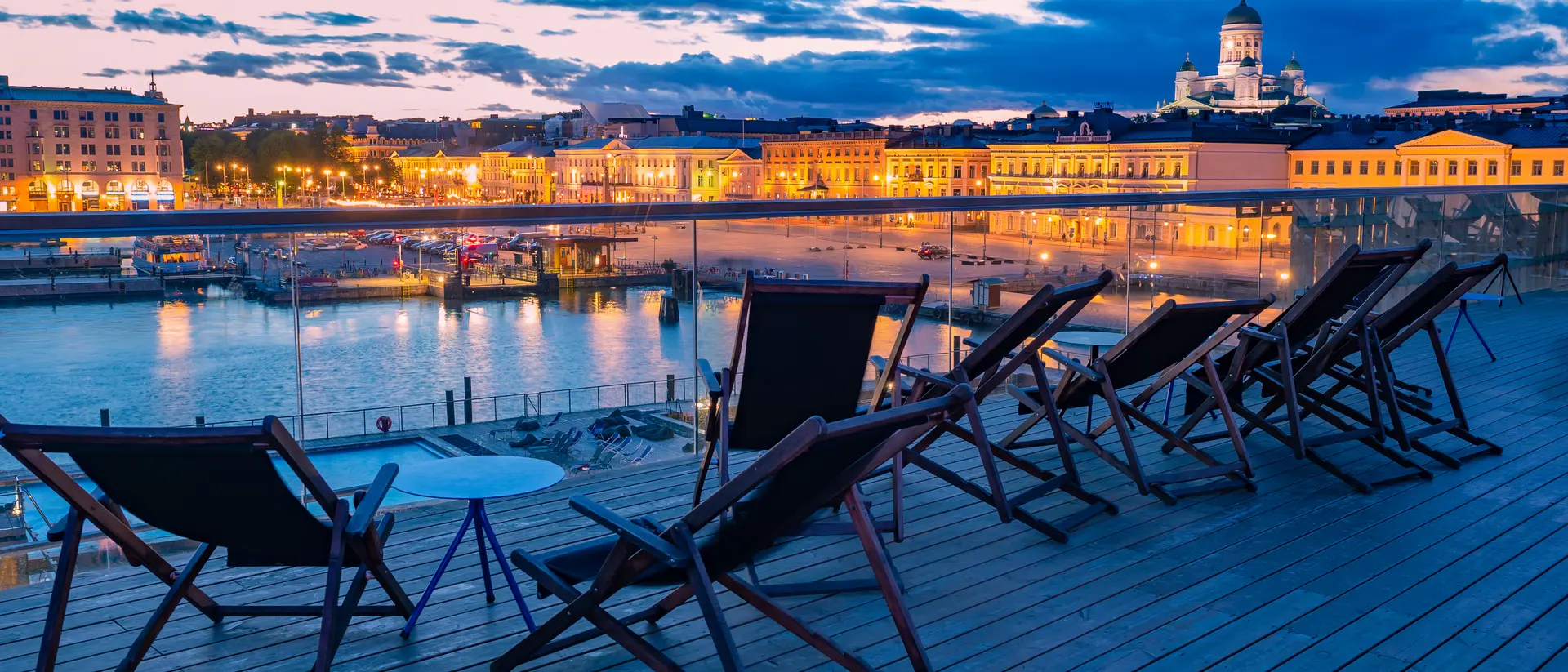 Evening in Helsinki