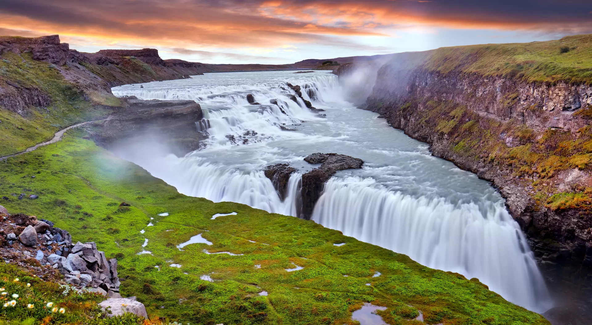 Gullfoss, part of Iceland's Golden Circle