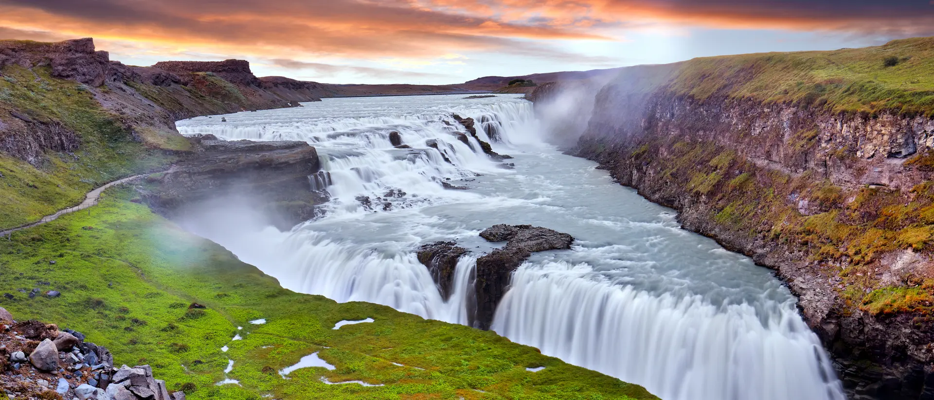 Gullfoss, part of Iceland's Golden Circle