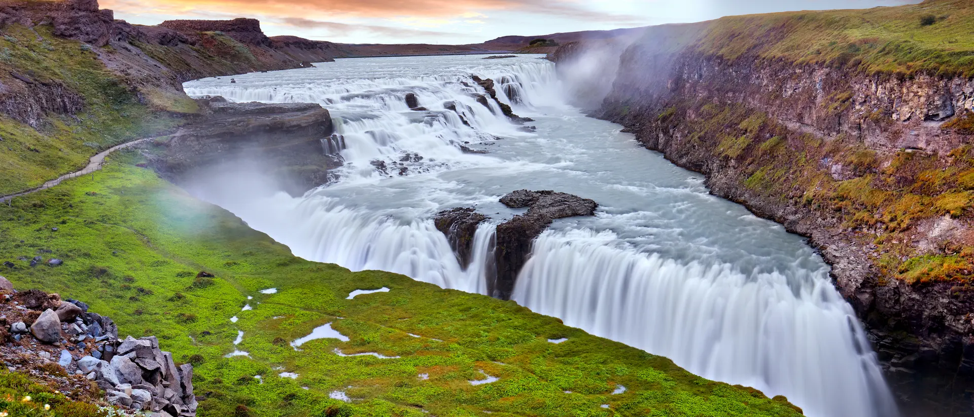 Gullfoss, part of Iceland's Golden Circle