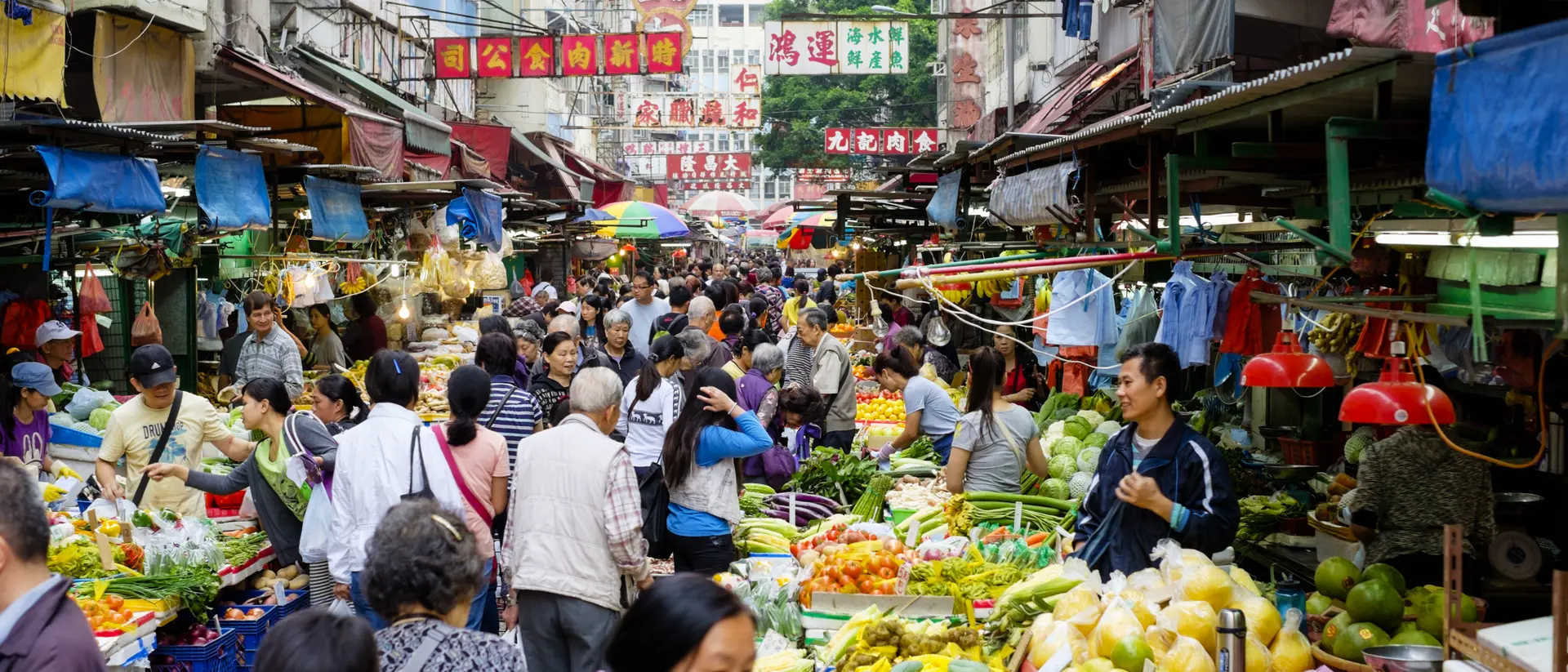 Discover the markets of Hong Kong