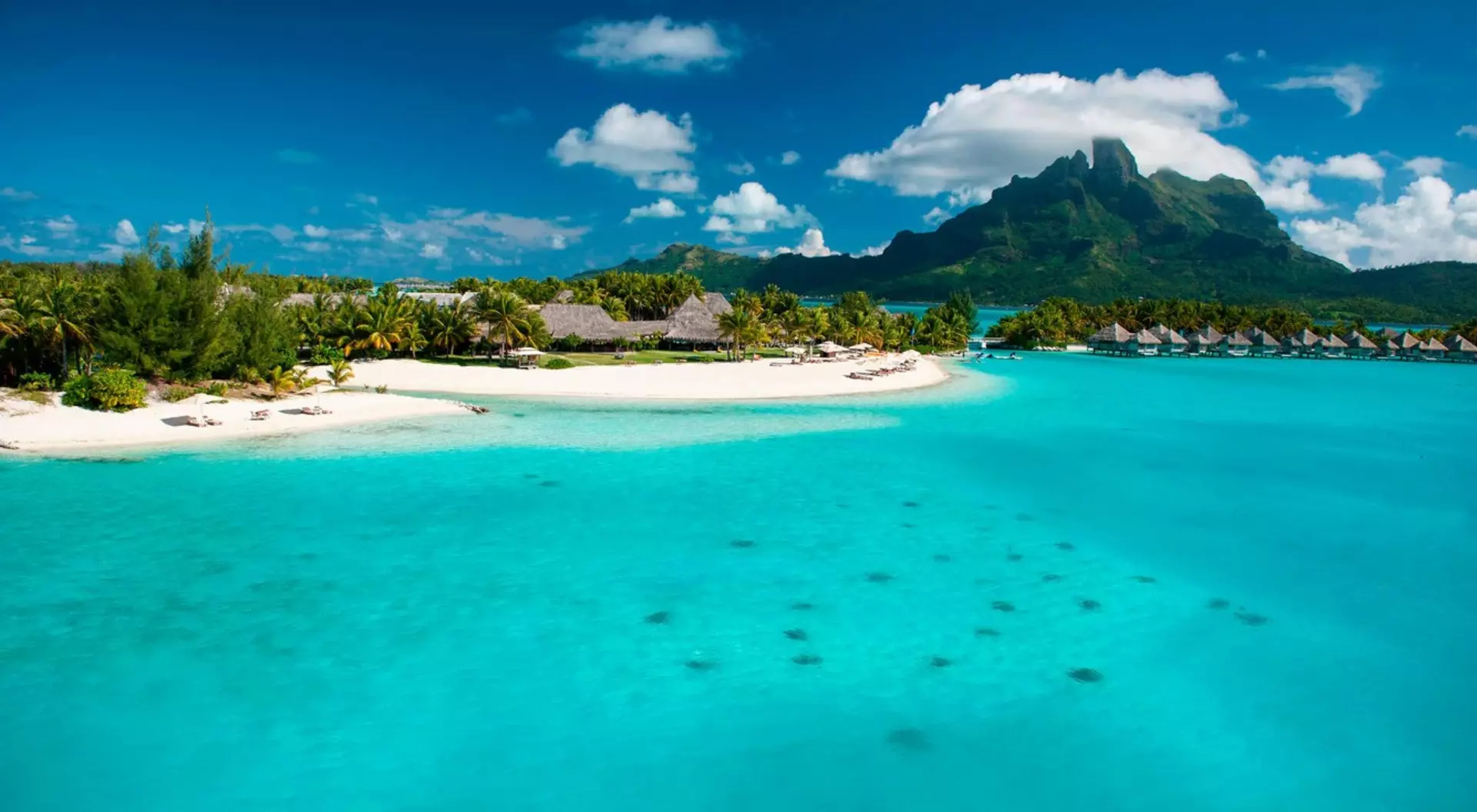 The luxurious St. Regis Bora Bora