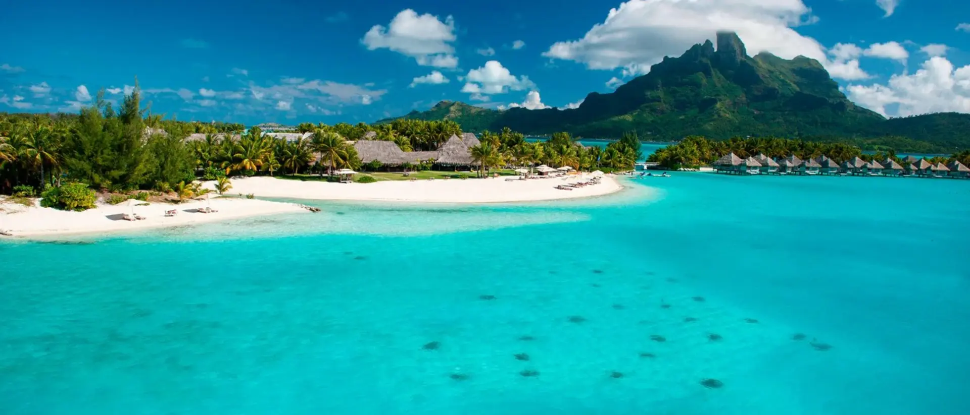 The luxurious St. Regis Bora Bora