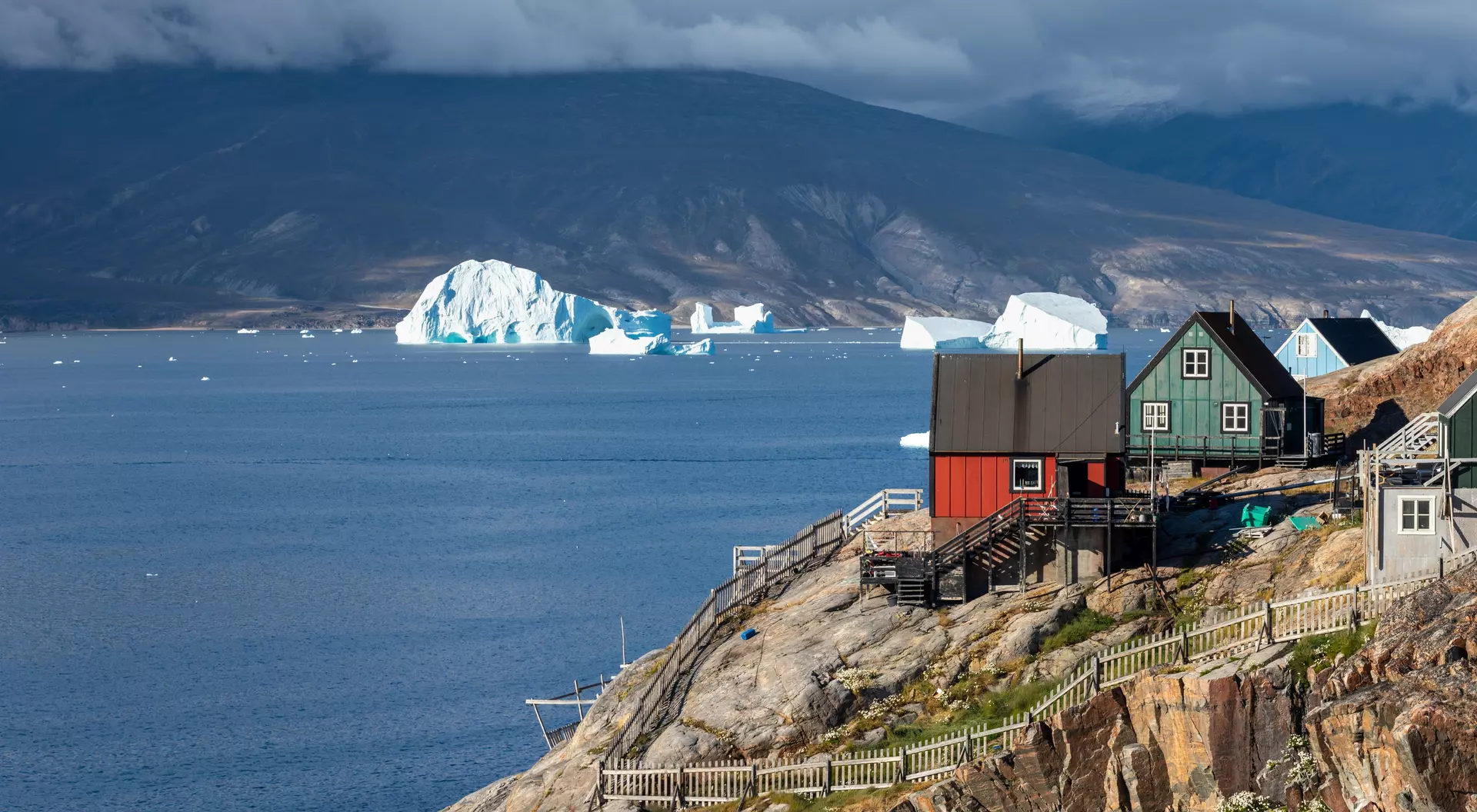 Icefjord in Greenland