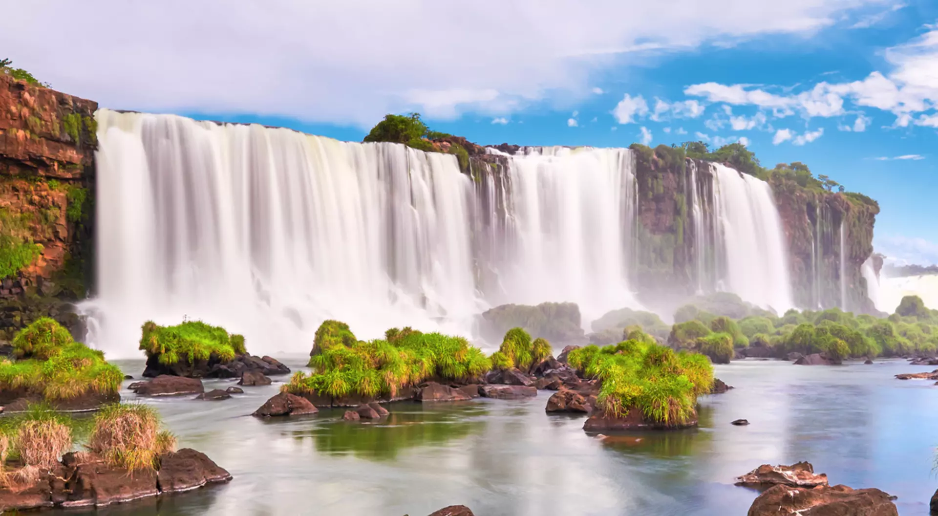 Iguazu waterfalls in Argentina