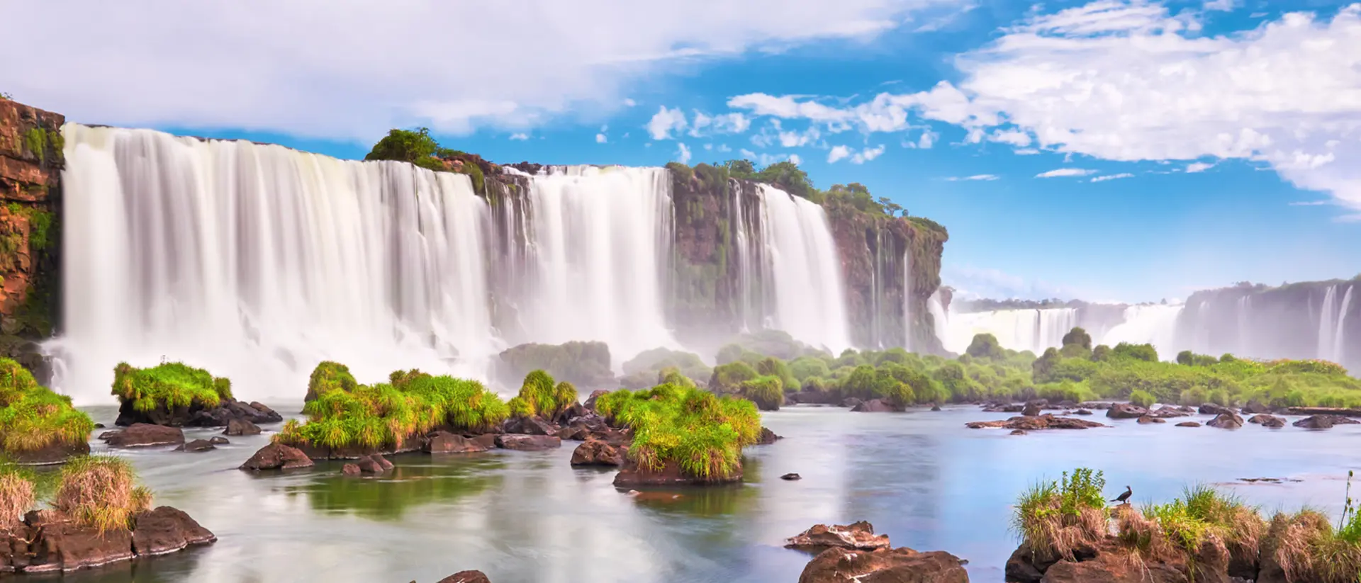 Iguazu waterfalls in Argentina