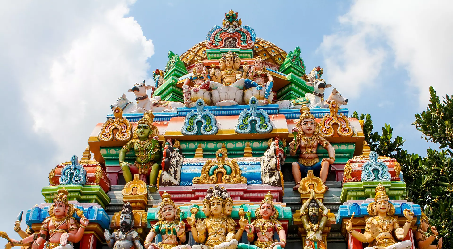 Kapaleeswarar temple in Chennai, India