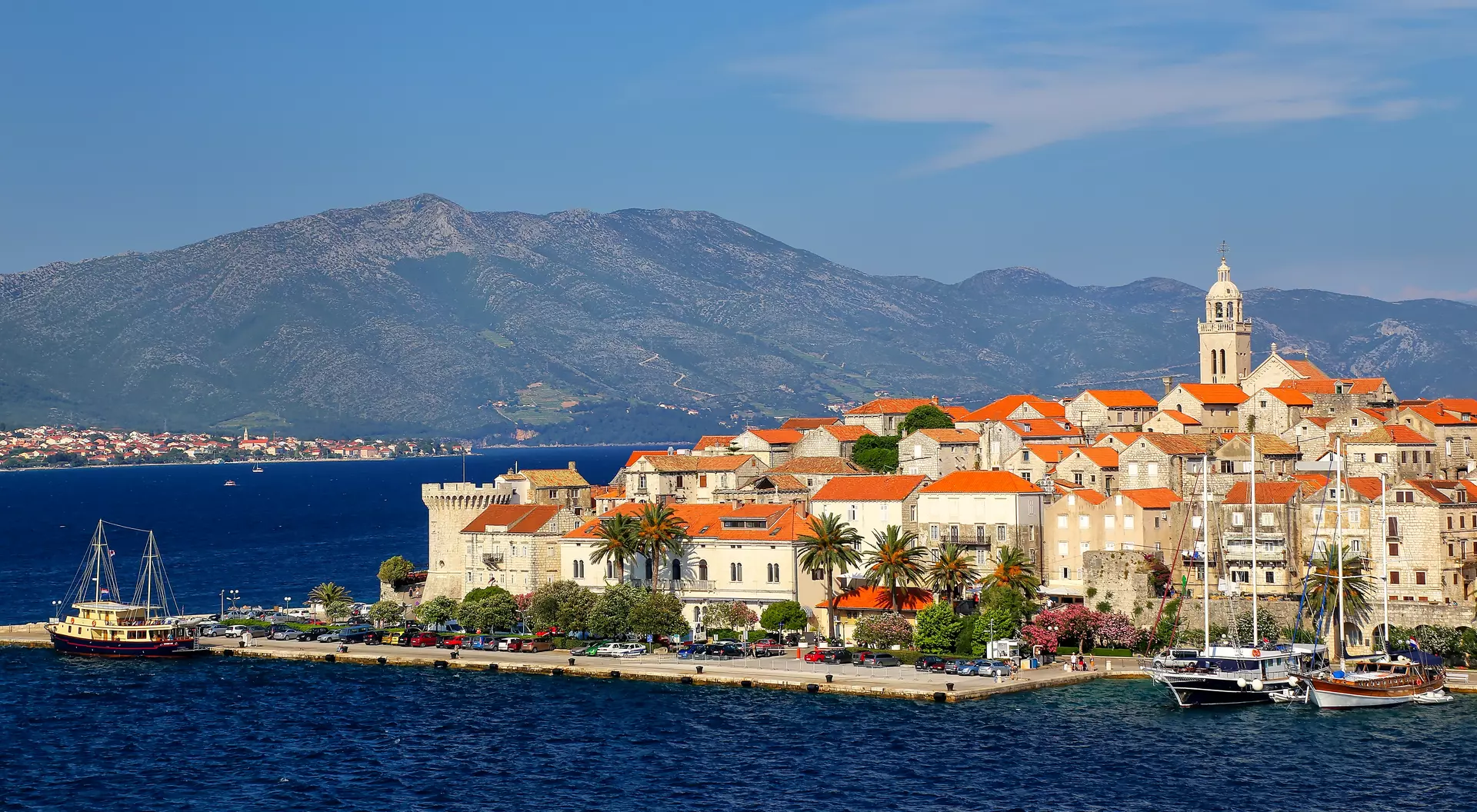 The old town of Korcula, Croatia