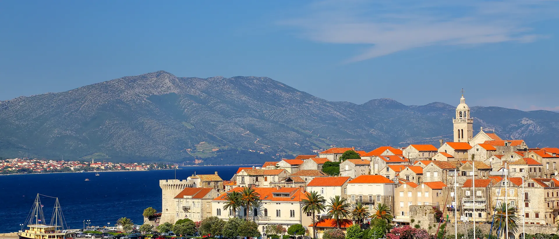 The old town of Korcula, Croatia