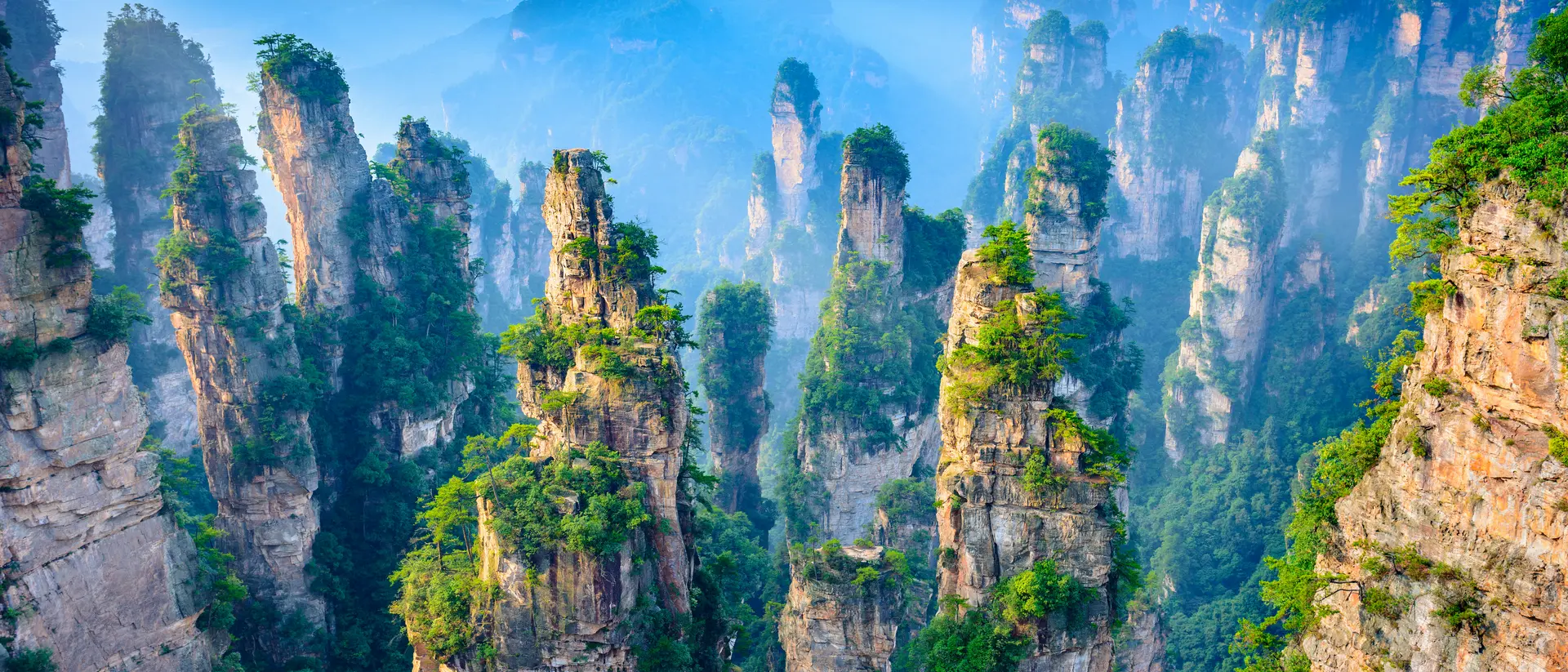 Landscape of Zhangjiajie