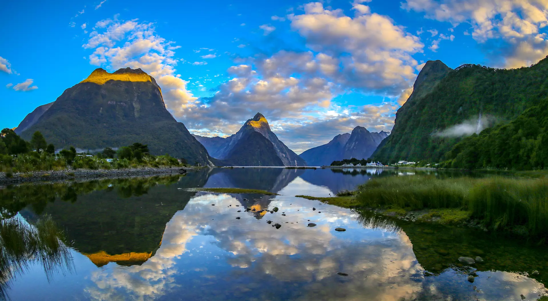 Milford Sound sunrise