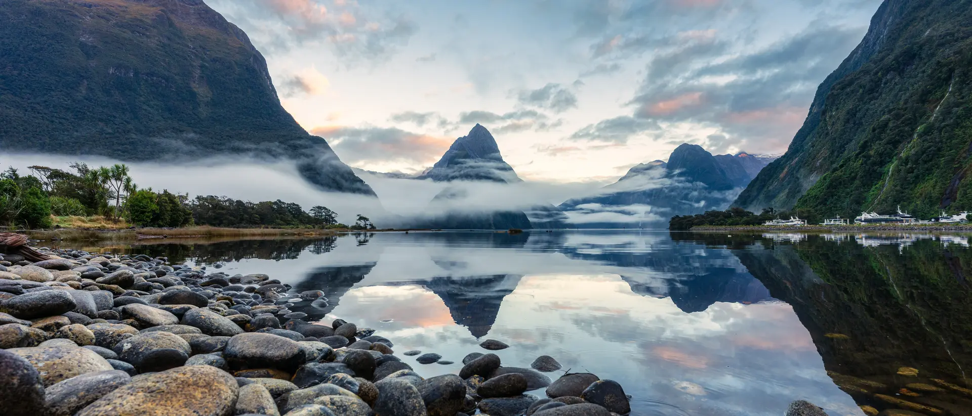 Milford Sound & Mitre Peak