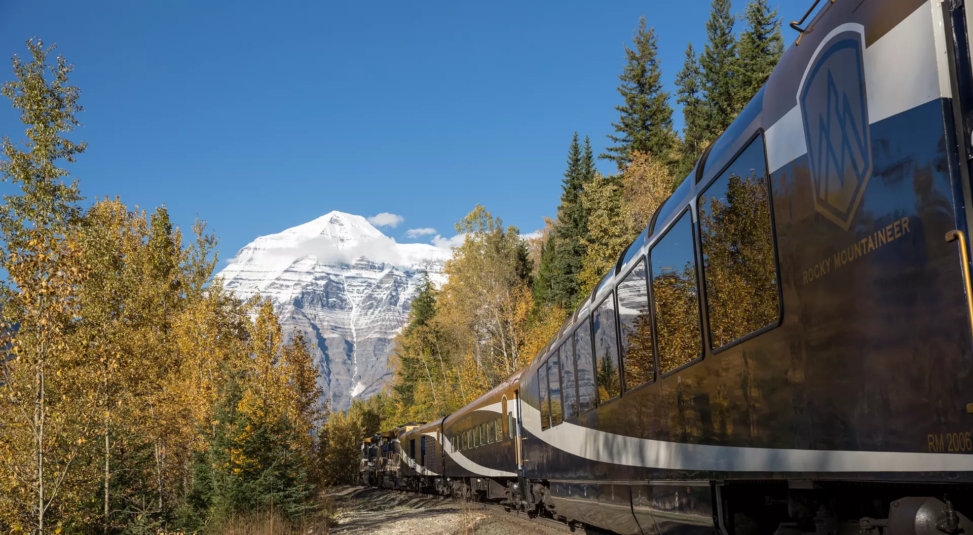 Mount Robson on Journey through the Clouds