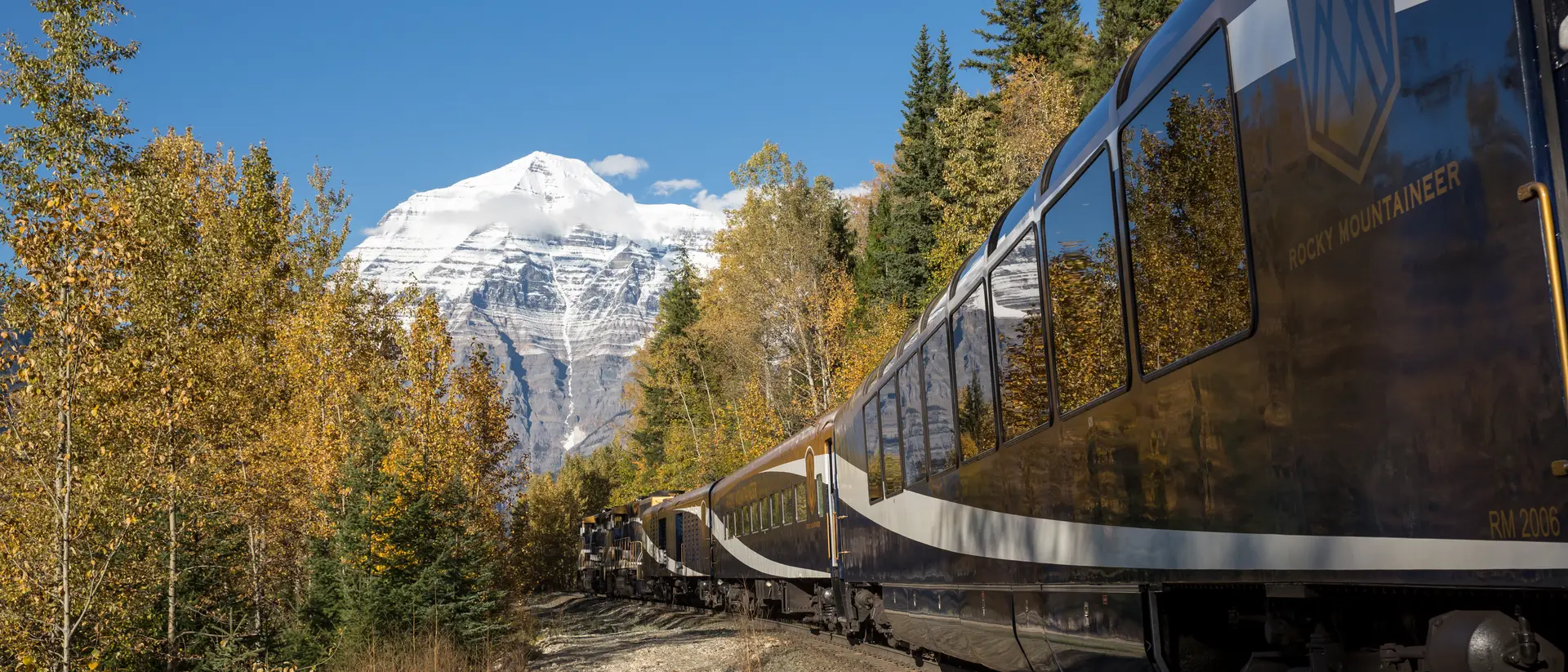 Mount Robson on Journey through the Clouds