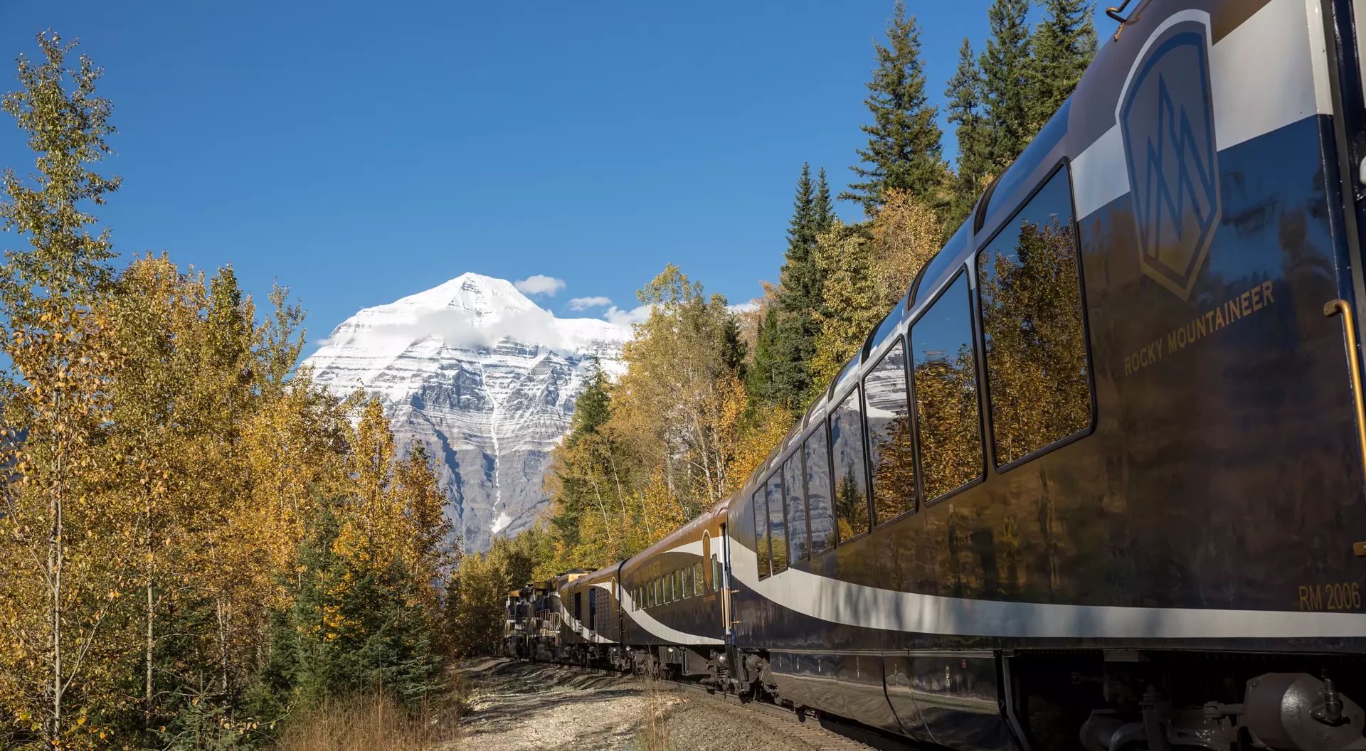 Mount Robson on Journey through the Clouds