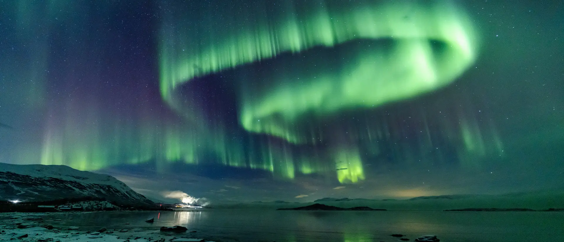 Northern Lights over Kiruna Sweden