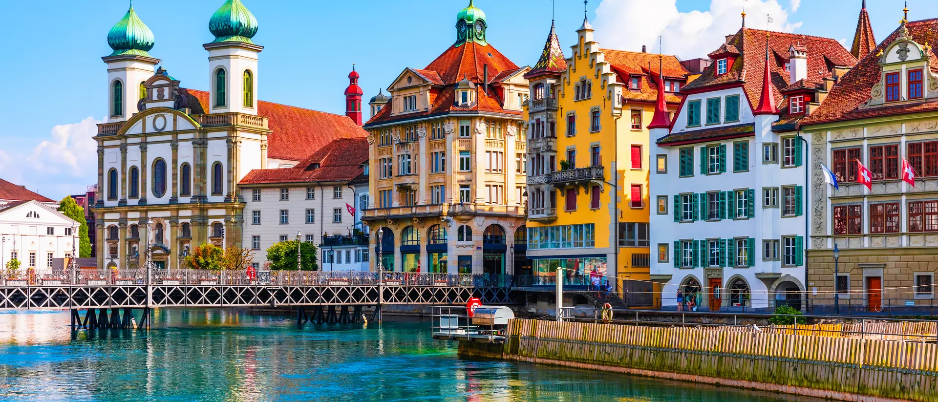 Old Town architecture of Lucerne, Switzerland